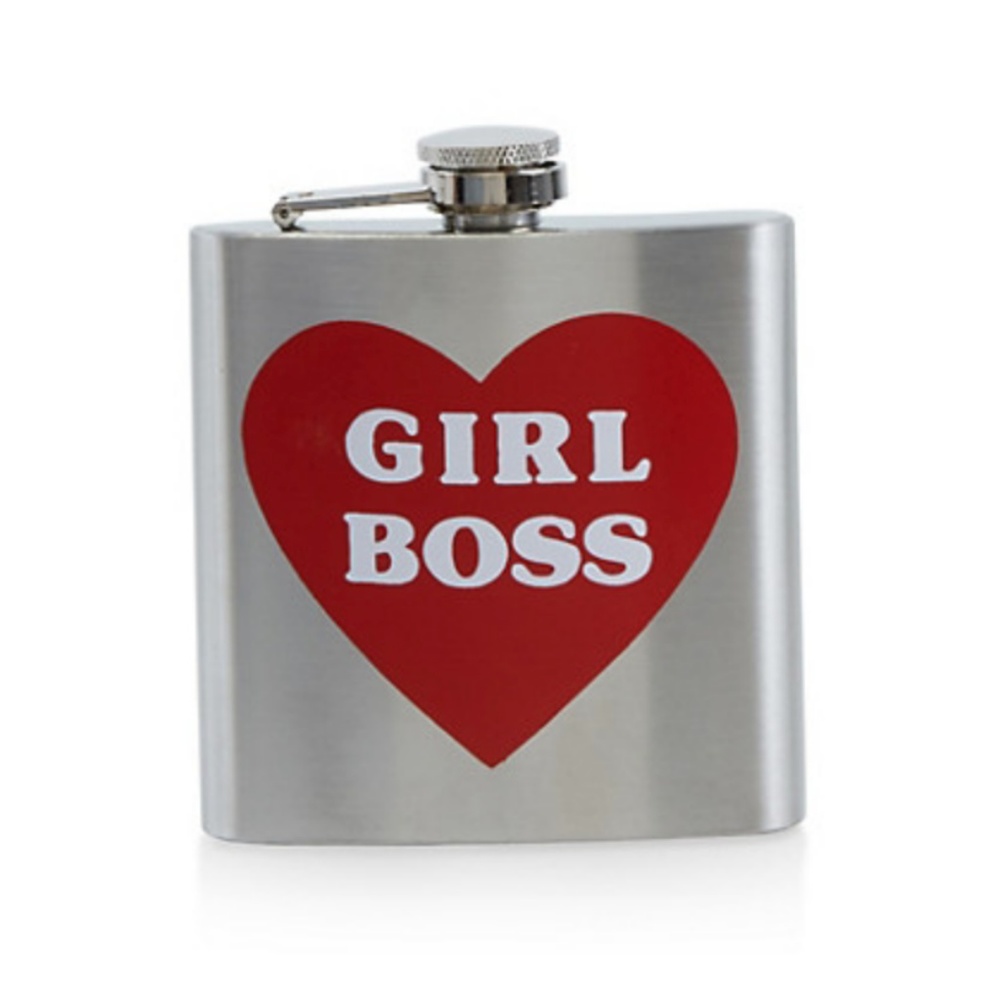Girl Boss Flask